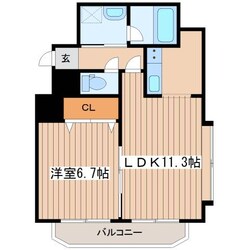 エーデルプラッツ山の手の物件間取画像